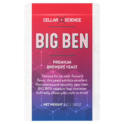 Levadura CellarScience® Big Ben Dry Yeast | English Ale