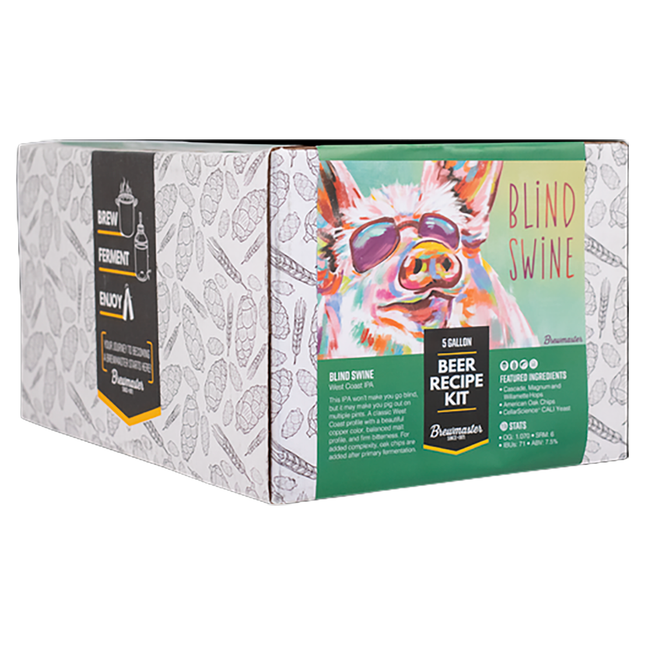 Kit Blind Swine West Coast IPA | Kit de elaboración de cerveza con extracto