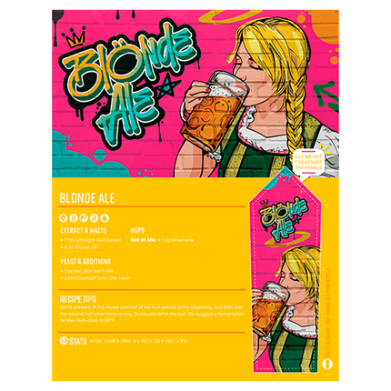 Kit Blonde Ale | Kit de elaboración de cerveza con extracto