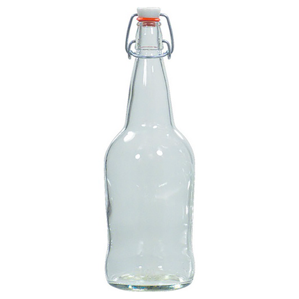 Botella Ez Cap 32 oz (946 ml) Transparente Swing Top