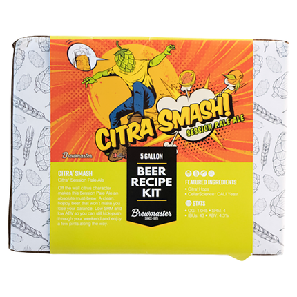 Kit Citra SMASH Session Pale Ale | Kit de elaboración de cerveza con extracto