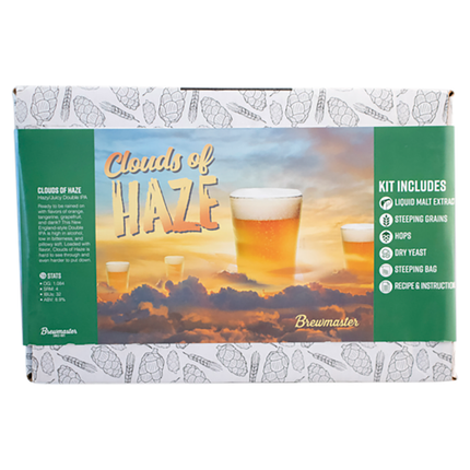 Kit Clouds of Haze Hazy/Juicy Double IPA | Kit de elaboración de cerveza con extracto
