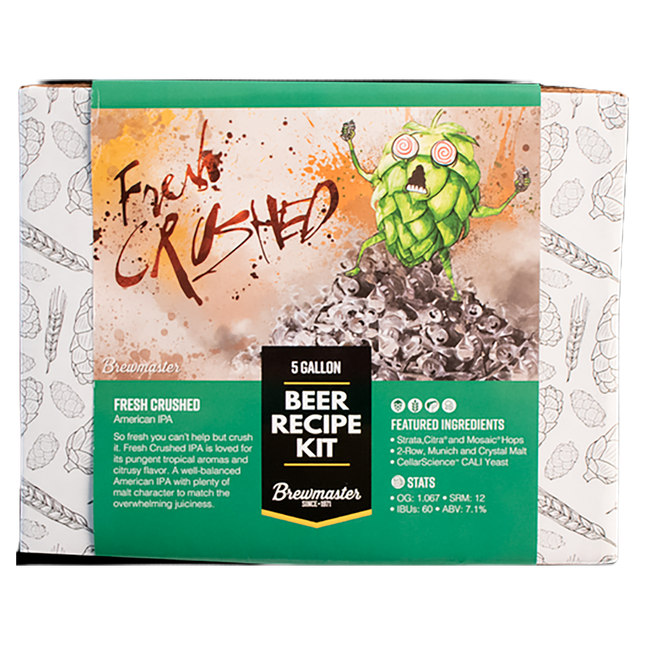 Kit Fresh Crushed American IPA | Kit de elaboración de cerveza con extracto
