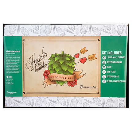 Kit Hearts on Hearts IPA | Kit de elaboración de cerveza con extracto