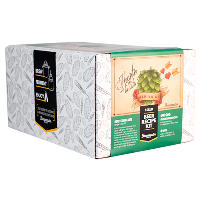 Kit Hearts on Hearts IPA 5 Galones | Kit de elaboración de cerveza con extracto