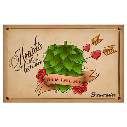 Kit Hearts on Hearts IPA | Kit de elaboración de cerveza con extracto