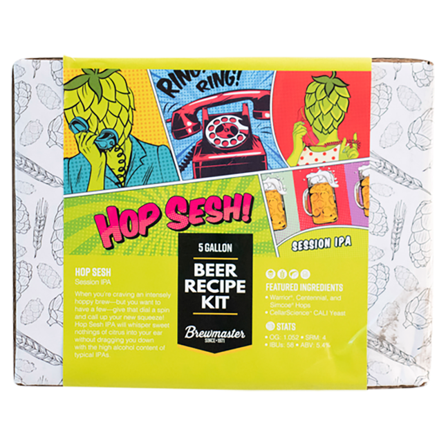 Kit Hop Sesh Session IPA | Kit de elaboración de cerveza con extracto
