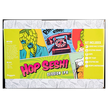 Kit Hop Sesh Session IPA | Kit de elaboración de cerveza con extracto