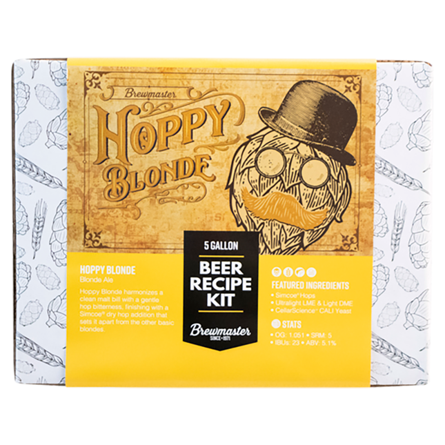 Kit Hoppy Blonde Ale 5 Galones | Kit de elaboración de cerveza con extracto