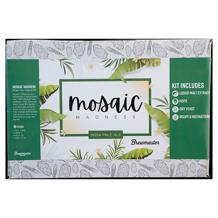 Kit Mosaic® Madness IPA | Kit de elaboración de cerveza con extracto