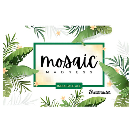Kit Mosaic® Madness IPA | Kit de elaboración de cerveza con extracto