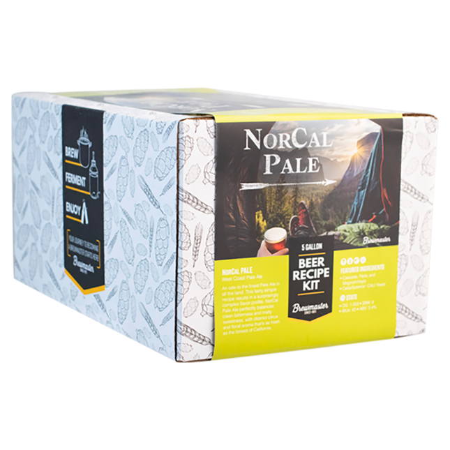 Kit NorCal Pale West Coast Pale Ale 5 Galones | Kit de elaboración de cerveza con extracto