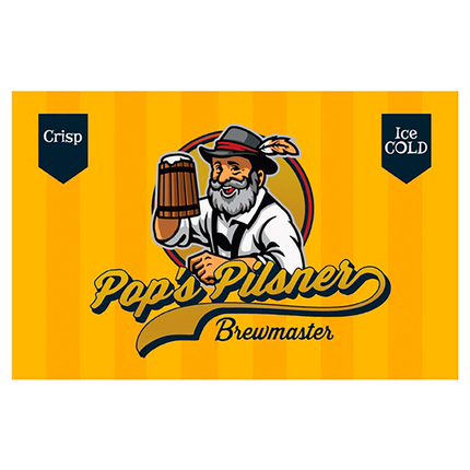 Kit Pop's Pilsner | Kit de elaboración de cerveza con extracto