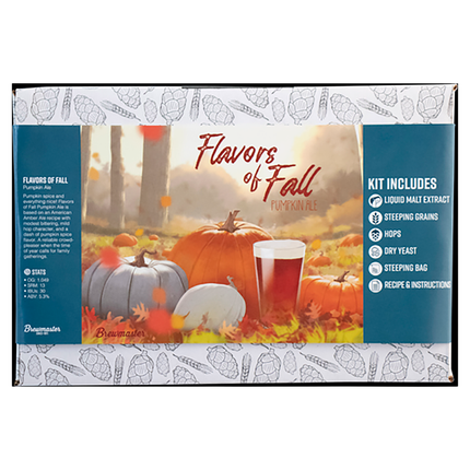 Kit Pumpkin Ale Sabores de Otoño 5 Galones | Kit de elaboración de cerveza con extracto