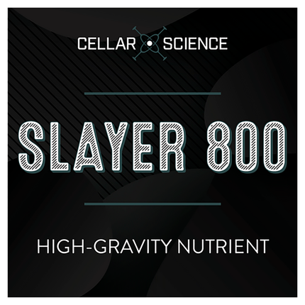 Slayer 800 Nutriente de alta densidad para fermentaciones de 18-20 % de alcohol - 63 g (para 5 Gal)