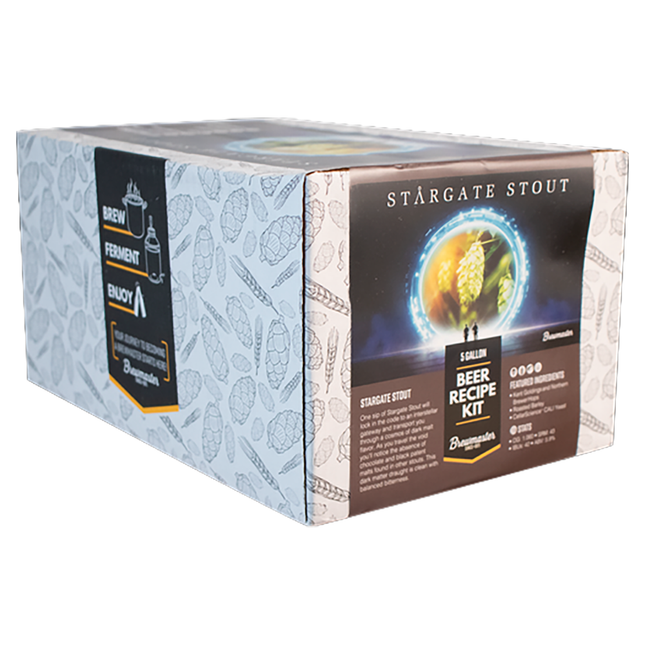 Kit Stargate Stout | Kit de elaboración de cerveza con extracto