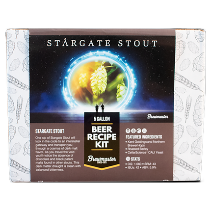 Kit Stargate Stout | Kit de elaboración de cerveza con extracto