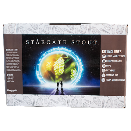 Kit Stargate Stout | Kit de elaboración de cerveza con extracto
