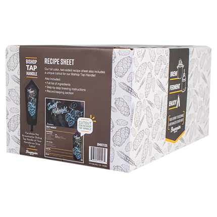 Kit Sweet Midnight Milk Stout | Kit de elaboración de cerveza con extracto