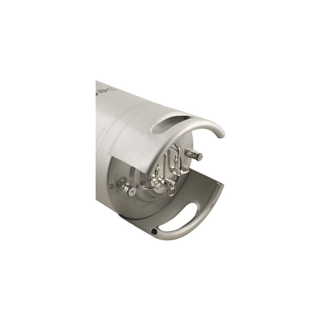 BARRIL TORPEDO 9.5 LITROS, CONEXIONES BALL LOCK