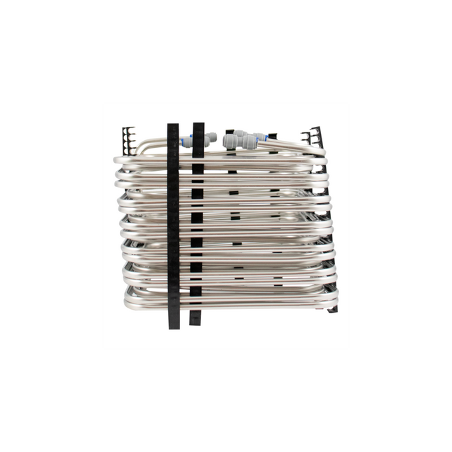 BOBINA DE ACERO INOXIDABLE KegLand | CUADRADA | 2 LINEAS