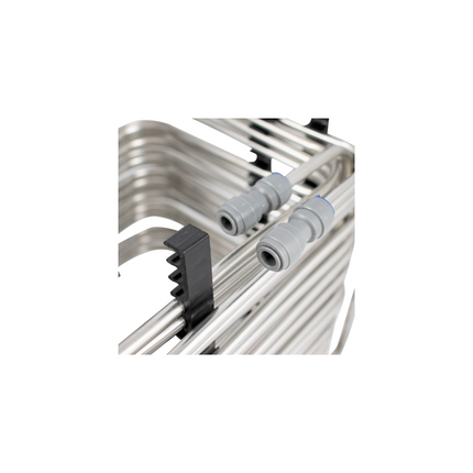 BOBINA DE ACERO INOXIDABLE KegLand | CUADRADA | 2 LINEAS