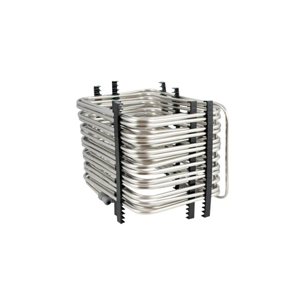 BOBINA DE ACERO INOXIDABLE KegLand | CUADRADA | 2 LINEAS