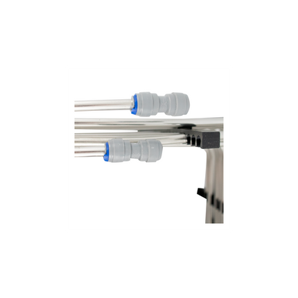 BOBINA DE ACERO INOXIDABLE KegLand | CUADRADA | 2 LINEAS