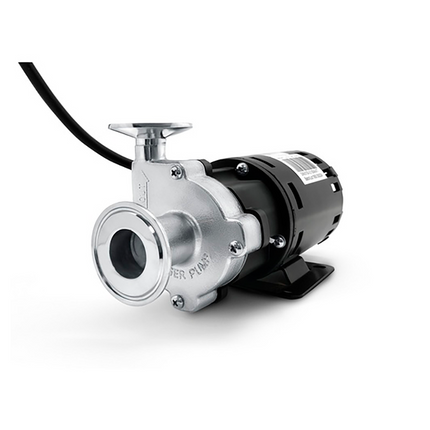 BOMBA CHUGGER TRI-CLAMP CABEZAL INOXIDABLE ENTRADA CENTRAL