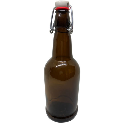 BOTELLA EZ CAP 500 ML AMBAR SWING TOP