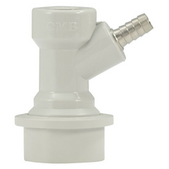 CONECTOR BALL LOCK ENTRADA DE GAS CON ESPIGA (GRIS)