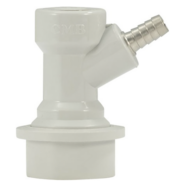 CONECTOR BALL LOCK ENTRADA DE GAS CON ESPIGA (GRIS)