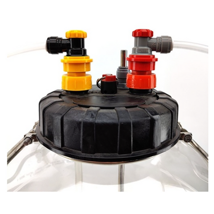 CONECTOR BALL LOCK ENTRADA DE GAS CON SALIDA DUOTIGHT 8 MM (5/16)