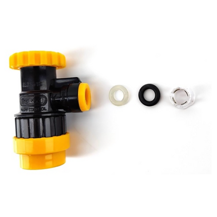 CONECTOR BALL LOCK SALIDA DE LIQUIDO CON CONTROL DE FLUJO Y SALIDA DUOTIGHT 8 MM (5/16)