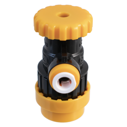 CONECTOR BALL LOCK SALIDA DE LIQUIDO CON CONTROL DE FLUJO Y SALIDA DUOTIGHT 8 MM (5/16)