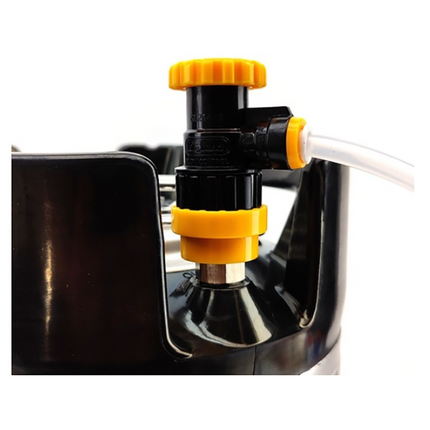 CONECTOR BALL LOCK SALIDA DE LIQUIDO CON CONTROL DE FLUJO Y SALIDA DUOTIGHT 8 MM (5/16)