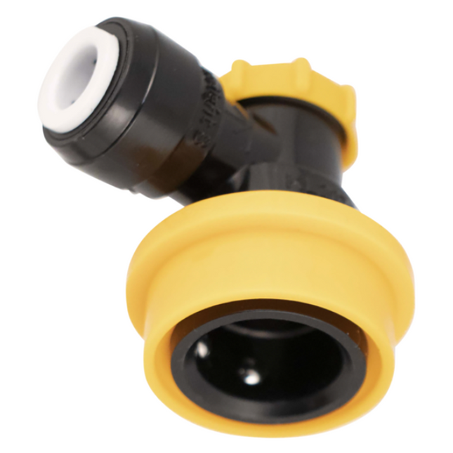 CONECTOR BALL LOCK SALIDA DE LIQUIDO CON SALIDA DUOTIGHT 8 MM (5/16)