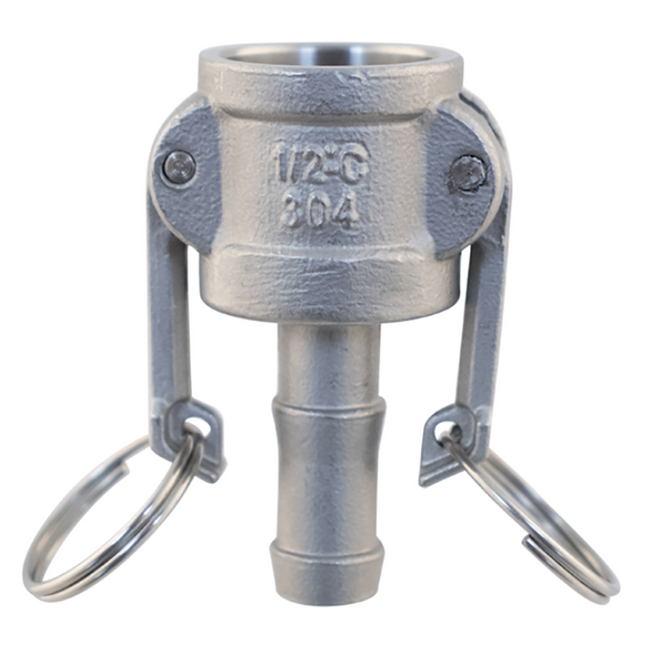 CONECTOR CAMLOCK HEMBRA CON ESPIGA DE 13 MM (TIPO C)