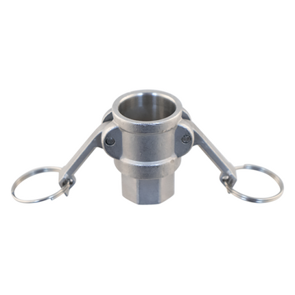 CONECTOR CAMLOCK HEMBRA CON ROSCA DE 1/2" HEMBRA (TIPO D)