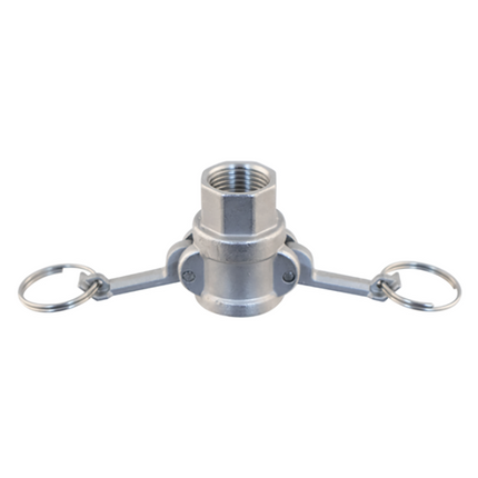 CONECTOR CAMLOCK HEMBRA CON ROSCA DE 1/2" HEMBRA (TIPO D)