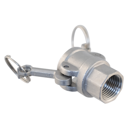 CONECTOR CAMLOCK HEMBRA CON ROSCA DE 1/2" HEMBRA (TIPO D)