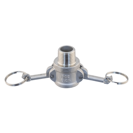 CONECTOR CAMLOCK HEMBRA CON ROSCA DE 1/2" MACHO (TIPO B)