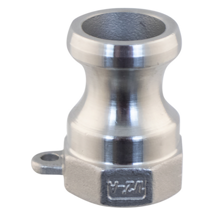 CONECTOR CAMLOCK MACHO CON ROSCA DE 1/2" HEMBRA (TIPO A)