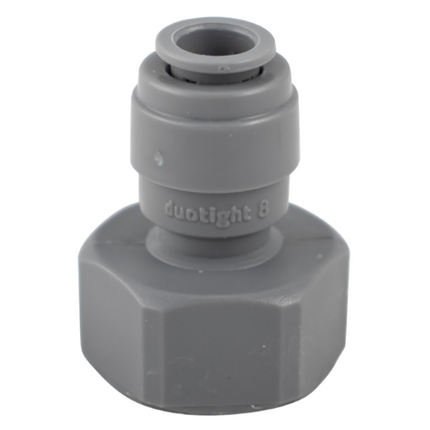 CONECTOR DUOTIGHT 8 mm (5/16 in.) CON ROSCA HEMBRA PARA CERVEZA