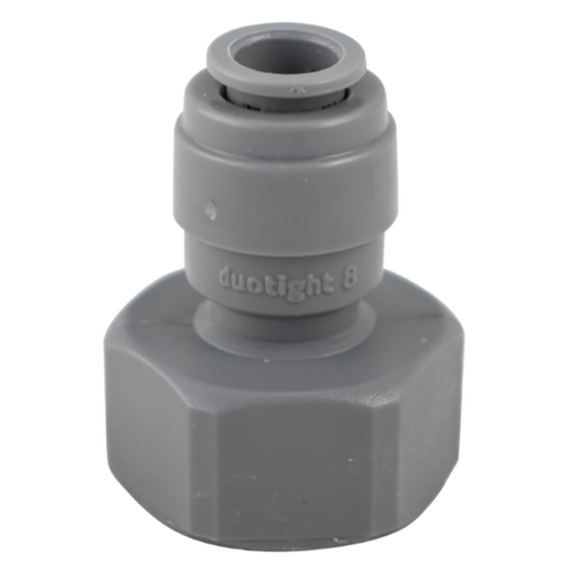 CONECTOR DUOTIGHT 8 mm (5/16 in.) CON ROSCA HEMBRA PARA CERVEZA