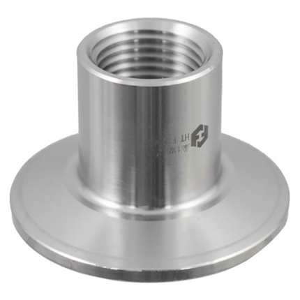 CONECTOR FORGEFIT TRI-CLAMP 1.5" CON ROSCA FTP DE 1/2"