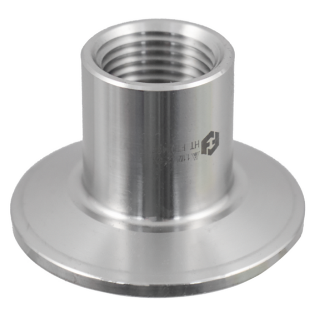 CONECTOR FORGEFIT TRI-CLAMP 1.5" CON ROSCA FTP DE 1/2"