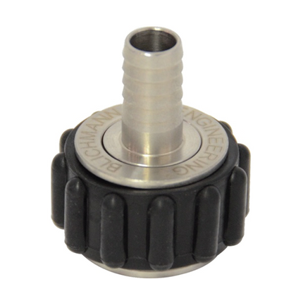 CONECTOR ROSCADO 3/8" INOXIDABLE BLICHMANN