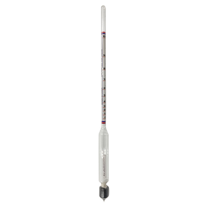 DENSIMETRO PARA ALCOHOL CON ESCALA DE 0-100%