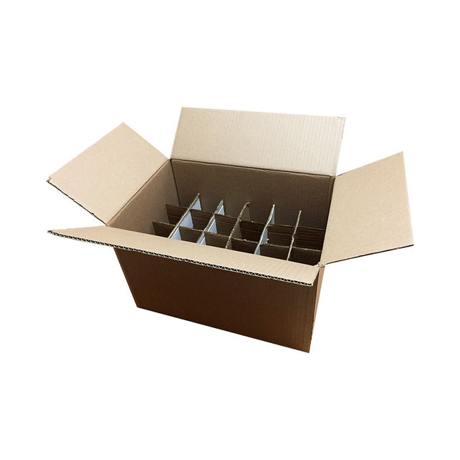 EMBALAJE CAJA 24 BOTELLAS CON SEPARADORES